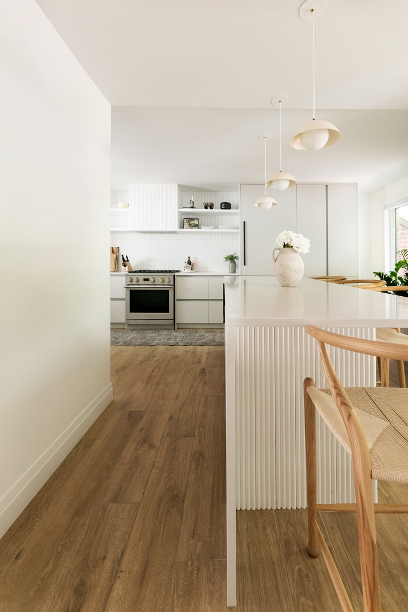 Kitchen and dining room